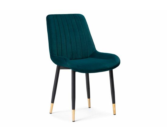 Стул Seda 1 green / gold / black | Интернет магазин мебели и декора LifeDekor
