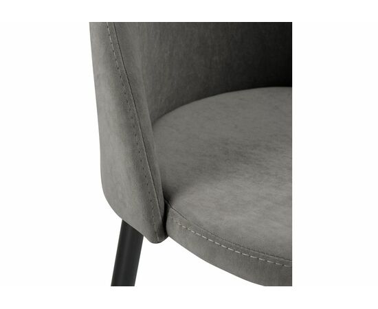 Барный стул Амизуре темно-серый / черный матовый, изображение 6 | Интернет магазин мебели и декора LifeDekor