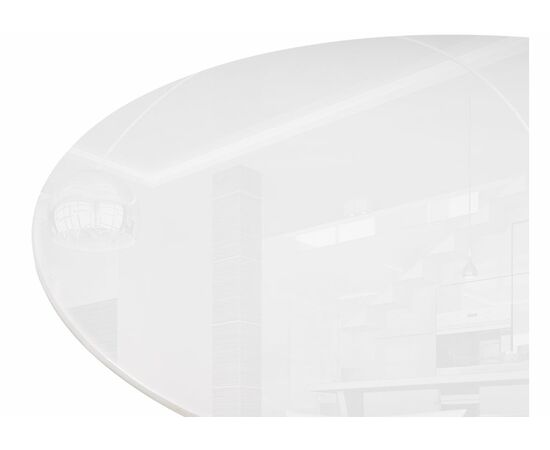 Стол стеклянный Rock white / black, изображение 3 | Интернет магазин мебели и декора LifeDekor