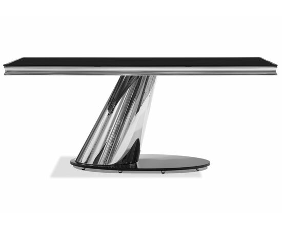 Стол стеклянный Kolonel черный, изображение 2 | Интернет магазин мебели и декора LifeDekor