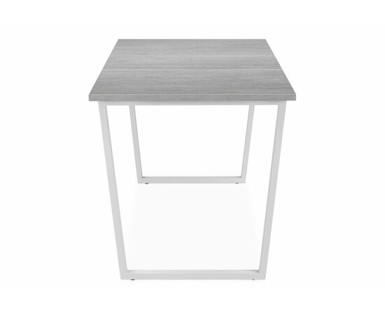 Стол деревянный Лота Лофт 120 25 мм бетон / белый матовый, изображение 6 | Интернет магазин мебели и декора LifeDekor