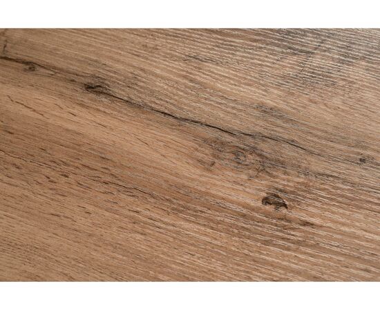 Стол деревянный раскладной Лота Лофт 120 25 мм дуб делано темный / матовый черный, изображение 8 | Интернет магазин мебели и декора LifeDekor