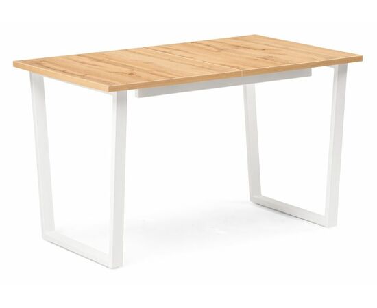 Стол деревянный Лота Лофт 120 25 мм дуб вотан / белый матовый | Интернет магазин мебели и декора LifeDekor