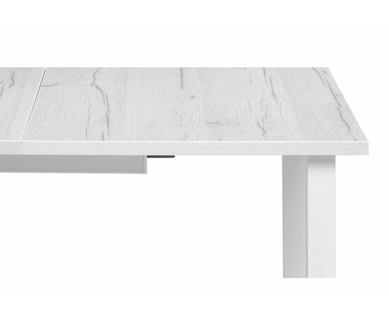 Стол деревянный Лота Лофт 120 25 мм юта / белый матовый, изображение 7 | Интернет магазин мебели и декора LifeDekor