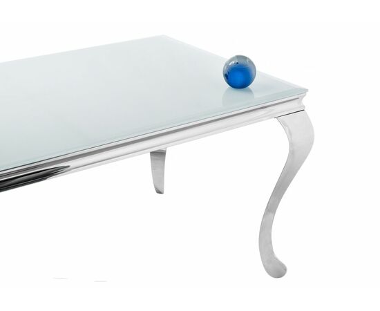 Стол стеклянный Sondal 160 белый, изображение 5 | Интернет магазин мебели и декора LifeDekor