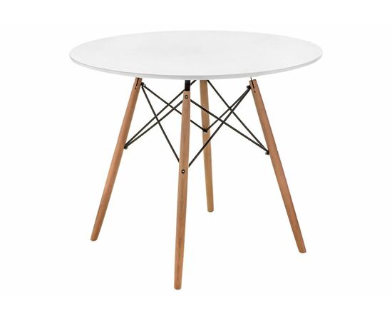Стол деревянный Table 80 white / wood | Интернет магазин мебели и декора LifeDekor