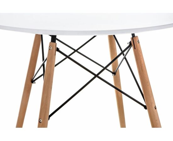 Стол деревянный Table 80 white / wood, изображение 3 | Интернет магазин мебели и декора LifeDekor