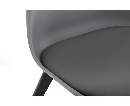 Стул Bonus dark gray / black, изображение 4 | Интернет магазин мебели и декора LifeDekor