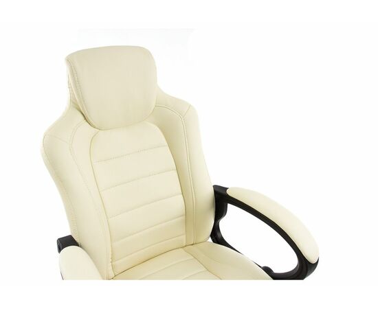 Компьютерное кресло Kadis кремовое, изображение 6 | Интернет магазин мебели и декора LifeDekor