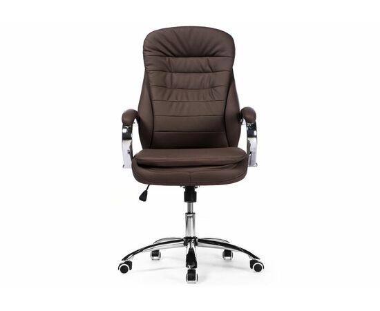 Компьютерное кресло Tomar коричневое, изображение 2 | Интернет магазин мебели и декора LifeDekor