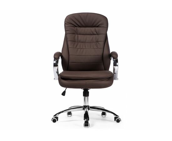 Компьютерное кресло Tomar коричневое, изображение 3 | Интернет магазин мебели и декора LifeDekor