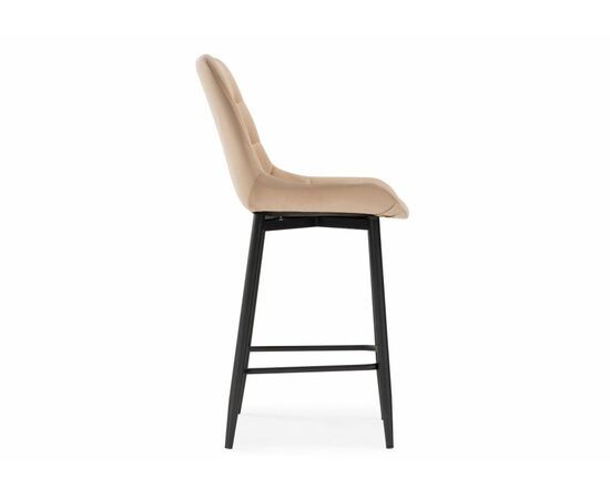 Барный стул Алст бежевый / черный, изображение 3 | Интернет магазин мебели и декора LifeDekor