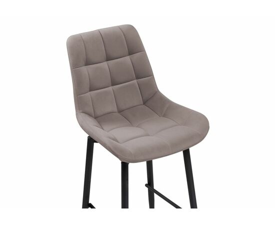 Барный стул Алст К крутящийся латте / черный, изображение 7 | Интернет магазин мебели и декора LifeDekor