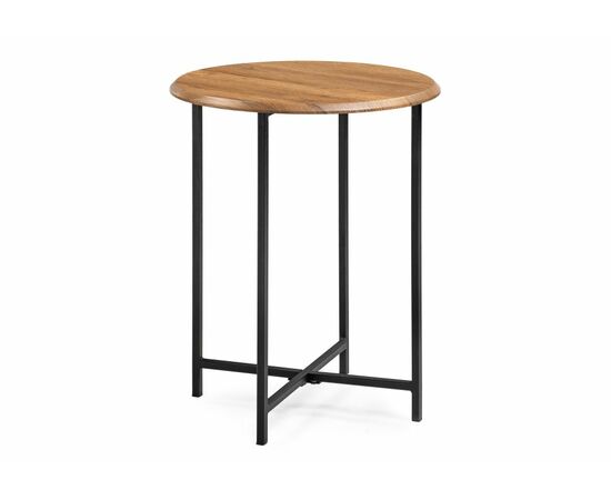 Журнальный стол Грейс дуб вотан / черный | Интернет магазин мебели и декора LifeDekor