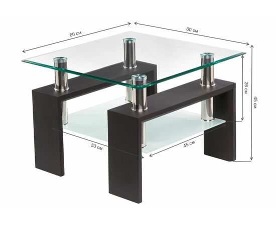 Журнальный стол ST-052 wenge, изображение 2 | Интернет магазин мебели и декора LifeDekor