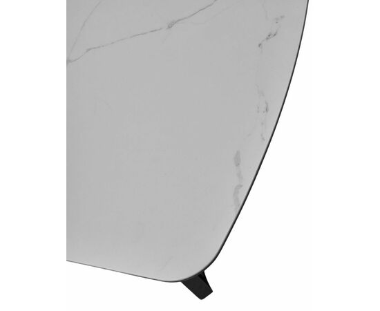 Стол RASMUS 160 TL-45 Белый мрамор, испанская керамика / черный каркас М-City, изображение 6 | Интернет магазин мебели и декора LifeDekor