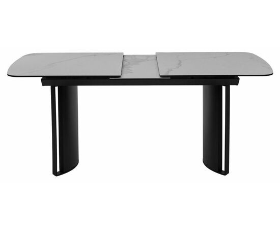 Стол RASMUS 160 TL-45 Белый мрамор, испанская керамика / черный каркас М-City, изображение 12 | Интернет магазин мебели и декора LifeDekor