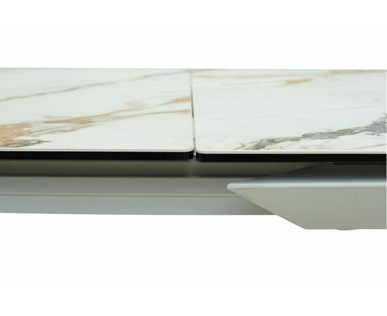 Стол CREMONA 160 KL-188 Контрастный мрамор / белый каркас М-City, изображение 5 | Интернет магазин мебели и декора LifeDekor