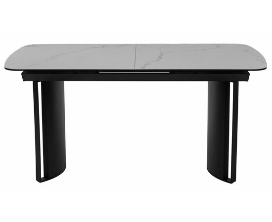 Стол RASMUS 160 TL-45 Белый мрамор, испанская керамика / черный каркас М-City, изображение 13 | Интернет магазин мебели и декора LifeDekor