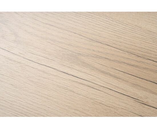 Стол Леон Лофт дуб делано светлый / матовый белый, изображение 5 | Интернет магазин мебели и декора LifeDekor