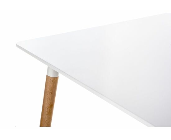 Стол Table 110 white / wood, изображение 7 | Интернет магазин мебели и декора LifeDekor