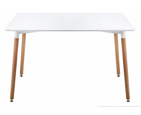 Стол Table 120 white / wood, изображение 3 | Интернет магазин мебели и декора LifeDekor