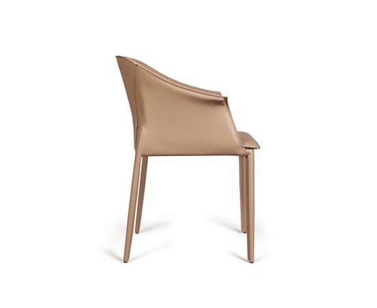 Стул GIO, кожа тауп, изображение 6 | Интернет магазин мебели и декора LifeDekor