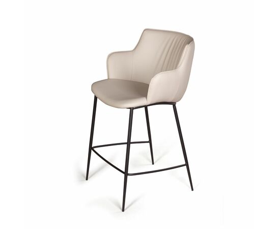 Стул полубарный Sofia, экокожа тауп | Интернет магазин мебели и декора LifeDekor