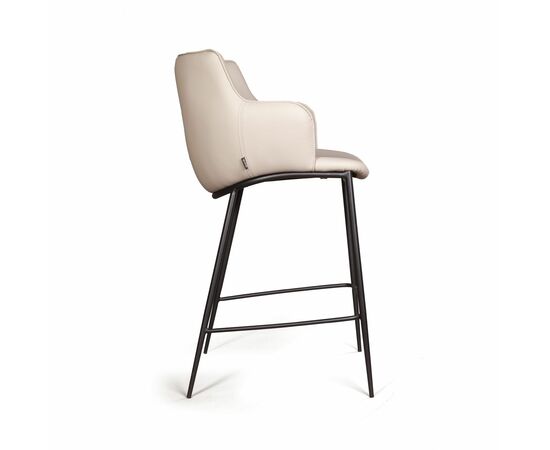 Стул полубарный Sofia, экокожа тауп, изображение 5 | Интернет магазин мебели и декора LifeDekor