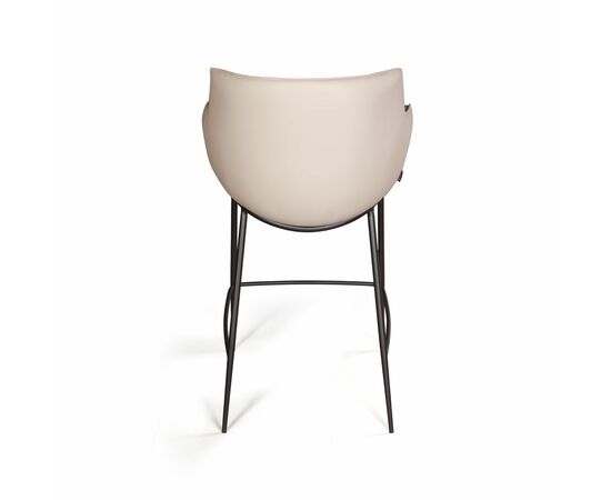 Стул полубарный Sofia, экокожа тауп, изображение 7 | Интернет магазин мебели и декора LifeDekor