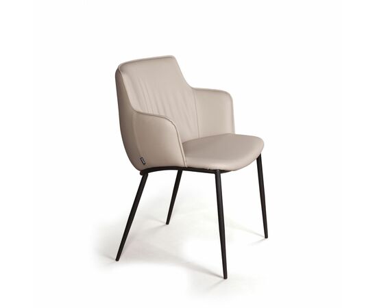 Стул Sofia, экокожа тауп, изображение 4 | Интернет магазин мебели и декора LifeDekor