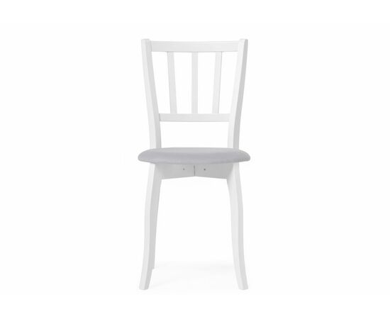 Стул деревянный Айра серый / белый, изображение 2 | Интернет магазин мебели и декора LifeDekor