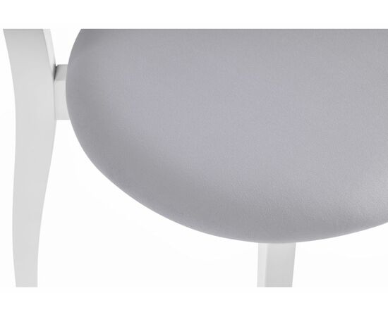 Стул деревянный Айра серый / белый, изображение 6 | Интернет магазин мебели и декора LifeDekor