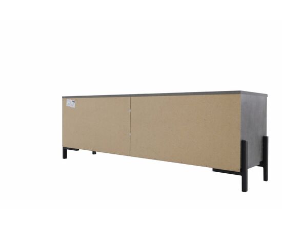 Тумба ТВ НЕКСТ - 1 Камень темный, Черный, изображение 6 | Интернет магазин мебели и декора LifeDekor