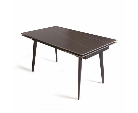 Стол раскладной Buren (140+30+30) керамика черный | Интернет магазин мебели и декора LifeDekor