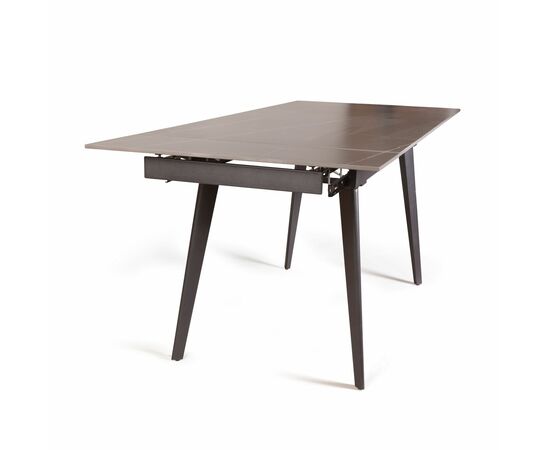 Стол раскладной Buren (140+30+30) керамика черный, изображение 11 | Интернет магазин мебели и декора LifeDekor