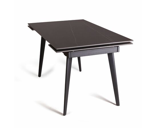 Стол раскладной Buren (140+30+30) керамика черный, изображение 14 | Интернет магазин мебели и декора LifeDekor