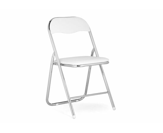 Стул Fold 1 складной white / chrome | Интернет магазин мебели и декора LifeDekor