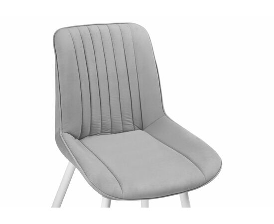 Стул Седа светло-серый / белый, изображение 5 | Интернет магазин мебели и декора LifeDekor