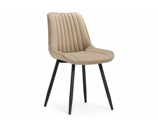 Стул Седа бежевый / черный | Интернет магазин мебели и декора LifeDekor
