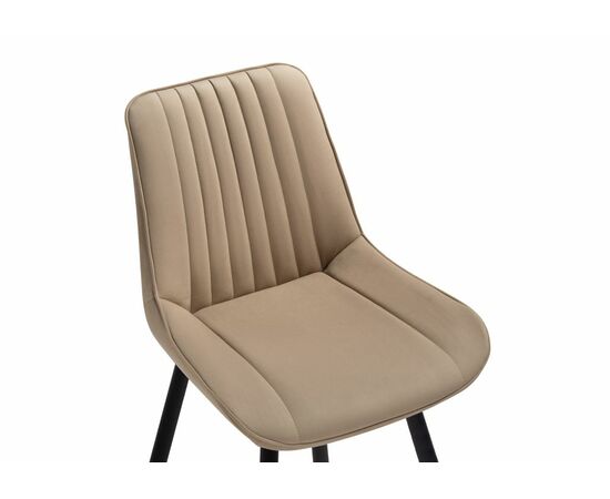 Стул Седа бежевый / черный, изображение 5 | Интернет магазин мебели и декора LifeDekor