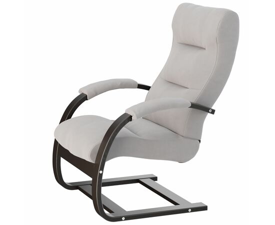 Кресло для отдыха Аспен, Ткань Ультра смок, каркас венге | Интернет магазин мебели и декора LifeDekor