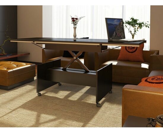 Стол трансформер 3 венге, изображение 6 | Интернет магазин мебели и декора LifeDekor