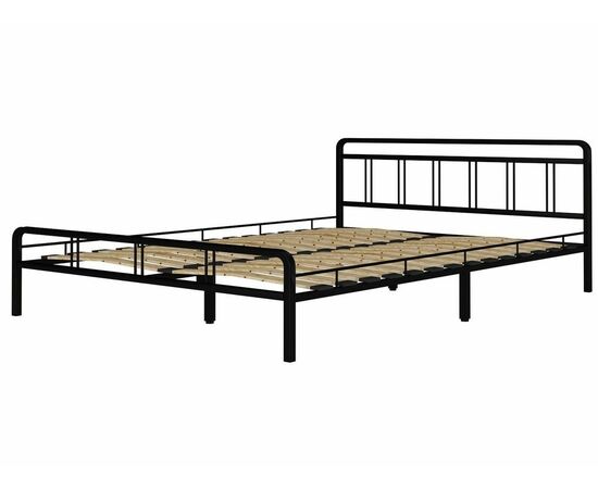 Кровать КМД 8 Леон 140 черная | Интернет магазин мебели и декора LifeDekor