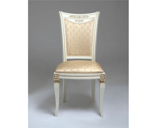 Стул Милорд №11 (1013+пат. золто/ткань№19-Андрис соты 160 беж), изображение 2 | Интернет магазин мебели и декора LifeDekor