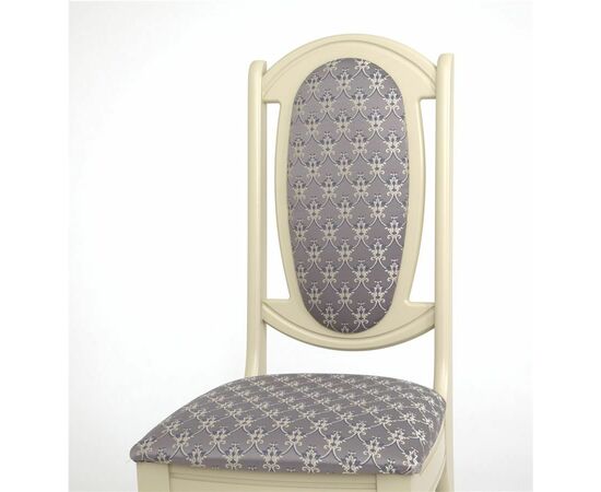 Стул "Королевский" (слоновая кость/Корона серая), изображение 3 | Интернет магазин мебели и декора LifeDekor
