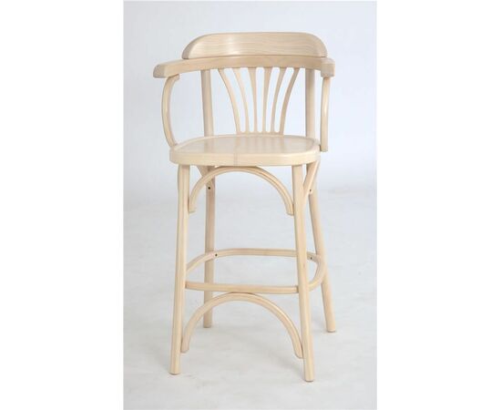 Стул барный 650 Венский твердый (беленый дуб) | Интернет магазин мебели и декора LifeDekor