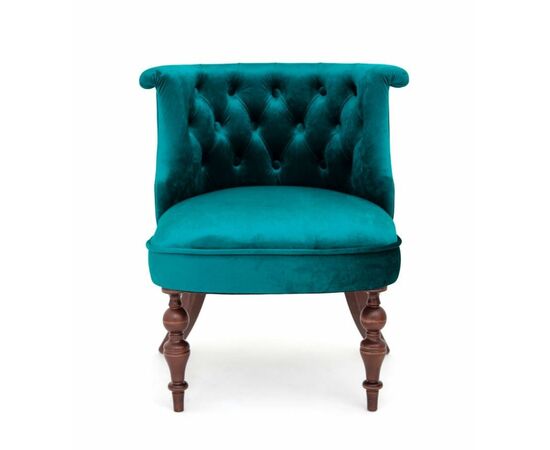 Кресло Бархат (темный тон / 23 - изумрудный) | Интернет магазин мебели и декора LifeDekor