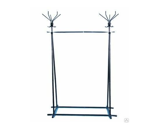 Вешалка групповая Алла-1300ПК Чёрная | Интернет магазин мебели и декора LifeDekor