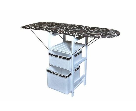 Комод гладильный Т-1М (Белый/обивка ткань №16), изображение 3 | Интернет магазин мебели и декора LifeDekor